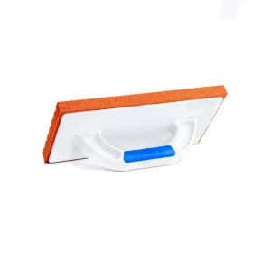 Paca z tworzywa z gąbką gumową twardą do zacierania tynków i gładzi uchwyt 2K typu soft 140x280 mm Kubala KUBALA 0397