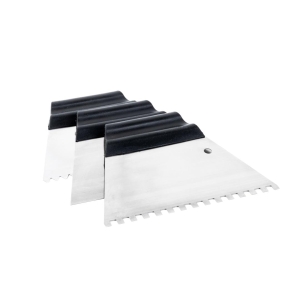 Szpachla metalowa uchwyt z tworzywa 180 mm, ząb 6mm Kubala KUBALA 0518