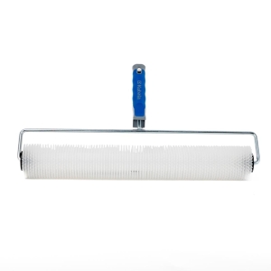 Przyrząd do odpowietrzania wylewek z uchwytem 110x500 mm, wys. kolców 40 mm KUBALA 1668