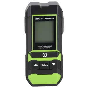 Wilgotnościomierz do drewna i materiałów budowlanych DEDRA MC0970