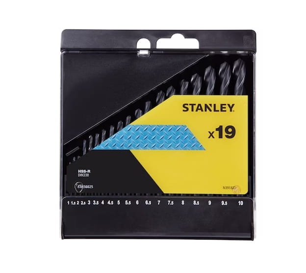 Wiertła do metalu STANLEY STA56025-QZ (19 szt.)