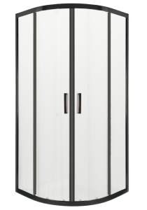 Kabina prysznicowa półokrągła KERRA Soho BL Solo 80 cm