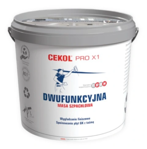Dwufunkcyjna masa szpachlowa Cekol PRO X1 20kg