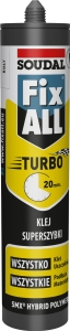 Klej uszczelniacz Soudal Fix All Turbo  biały 290ml  