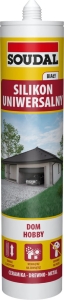Silikon uniwersalny Soudal biały 280ml