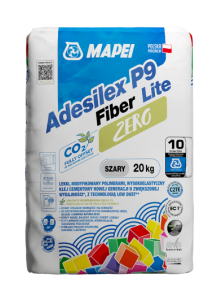Zaprawa klejowa Mapei Adesilex P9 Fiber Lite Zero szara 20 kg