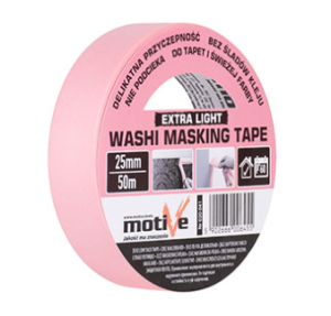 Taśma maskująca Washi Extra Light Motive 25mm/50m