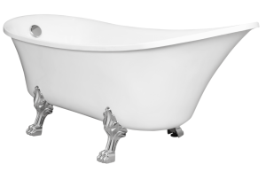 Wanna wolnostojąca Kerra Antica 164 cm chrom