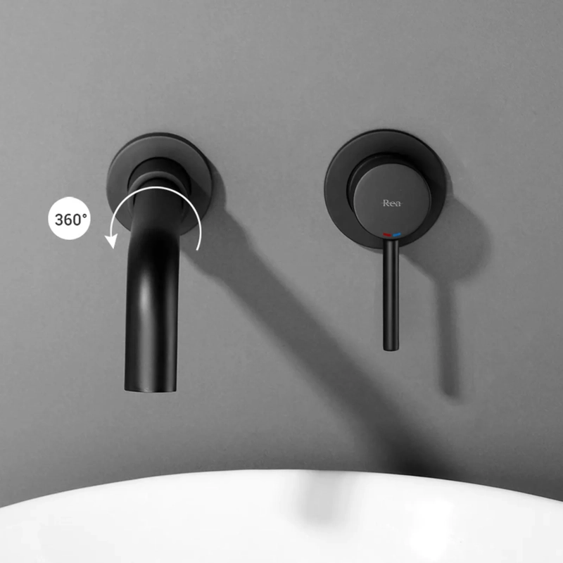 Bateria Umywalkowa podtynkowa Rea Lungo