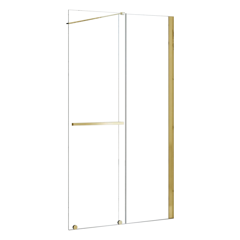 Ścianka prysznicowa Rea Cortis gold 100cm
