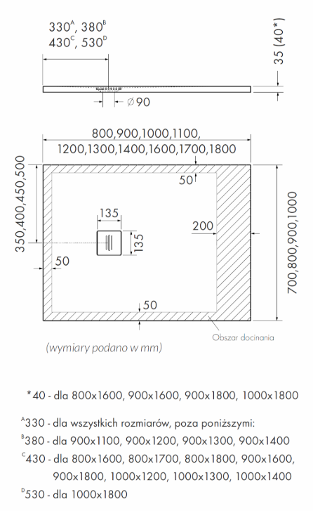 Protos Cashmere Stone prostokątny rysunek.png