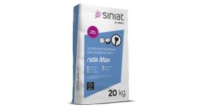 Gips szpachlowy Nida Max 20 kg Siniat 