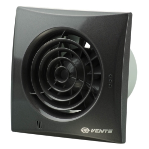 Wentylator łazienkowy Vents 100 QUIET BLACK (timer)