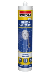 Silikon sanitarny Soudal biały 280 ml