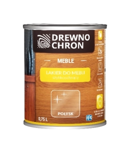 Lakier do mebli bezbarwny połysk Drewnochron 0,75l