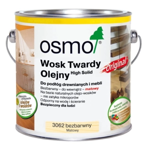 Wosk Twardy Olejny Mat Osmo 0,375l