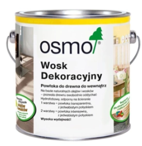 Wosk dekoracyjny Osmo jedwabisty szary 3119 0.125l