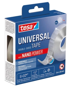 Taśma dwustronna montażowa TESA UNIVERSAL NANO POWER 3m x 30mm