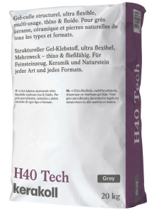 Klej żelowy Kerakoll H40 TECH szary 20 kg