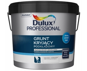 Farba podkładowa do ścian i sufitów Dz Dulux Grunt Kryjący Podkładowy 9 l