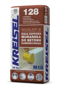 Zaprawa murarska cienkowarstwowa Kreisel Murlep-B 128 25kg