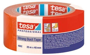 Taśma naprawcza Tesa Strong Duct Tape 25m x 48mm pomarańczowa