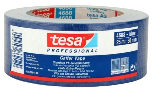 Taśma naprawcza Tesa Gaffer 25mx50mm niebieska