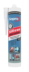 Silikon sanitarny Sopro 92 burgundowa czerwień 310 ml