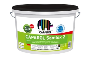 Farba lateksowa 1 CAPAROL Samtex 2 biała 2,5L 