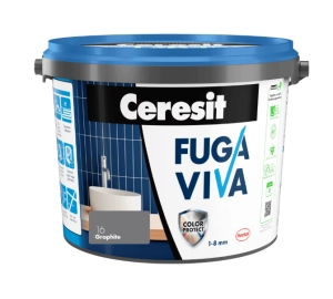 Fuga elastyczna cementowa Ceresit Viva 16 graphite 2kg