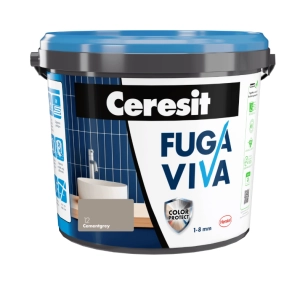 Fuga elastyczna cementowa Ceresit Viva 12 cementgrey 4kg