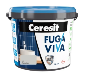 Fuga elastyczna cementowa Ceresit Viva 10 manhattan 4kg