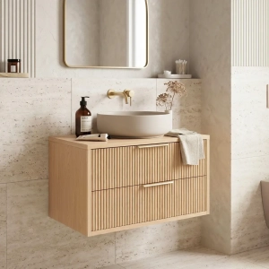Szafka pod umywalkę  Rea Mono 60 cm - Beige - dodatkowy rabat 5% z kodem REA5  