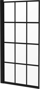 Parawan nawannowy Deante Jasmin Nero - 80 x 140