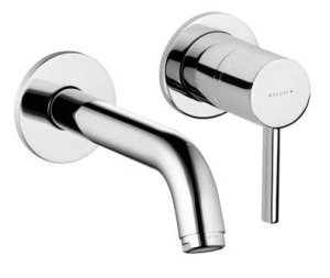 Bateria umywalkowa Kludi Bozz ścienna-382440576