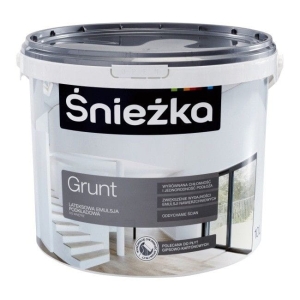 Emulsja podkładowa Śnieżka Grunt biała 10 l 