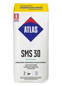 Podkład podłogowy samopoziomujący ATLAS SMS 30 (3-30 mm) 25 kg