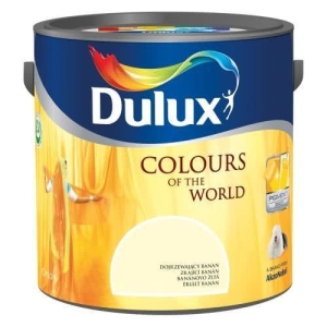 Emulsja Dulux Kolory Świata dojrzewający banan 5 l
