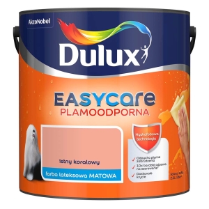 Farba Dulux EasyCare istny koralowy 2,5 l
