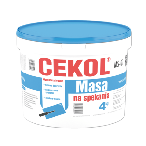 Masa na spękania MS-01 Cekol 4 kg
