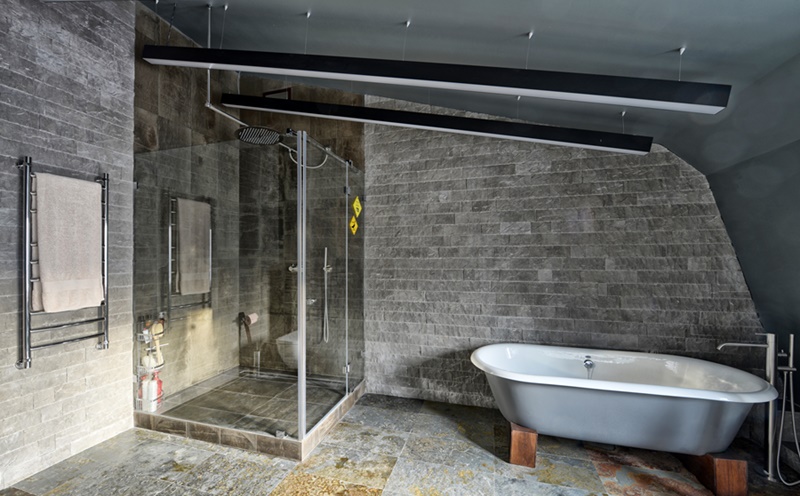 łazienka w stylu loft jak użądzić