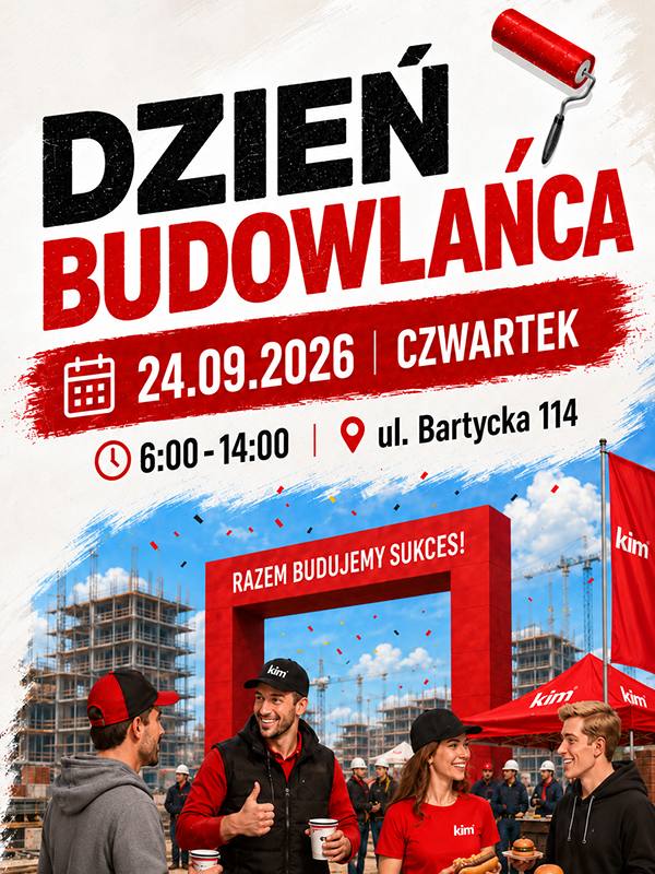 Dzień budowlańca 2026 KIM24.pl - sklep online